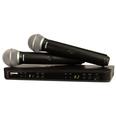 Microfono Shure sistema Inalambrico Doble De Mano Blx288/Pg58-j11